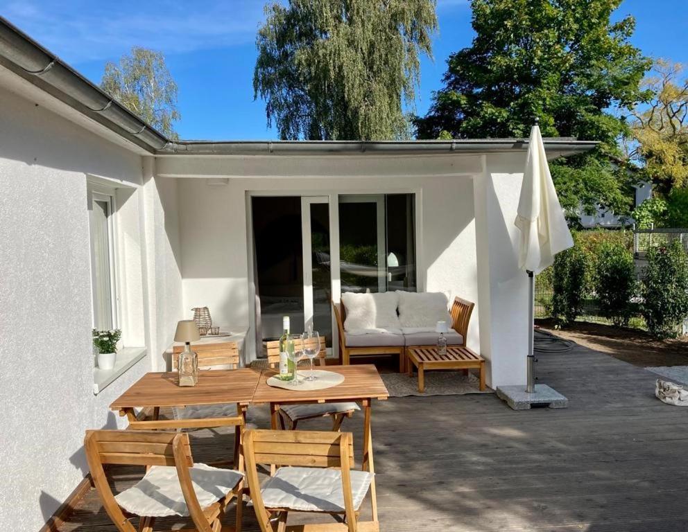 Moderner Bungalow Im Seebad Bansin, 200 Meter Zum Strand Heringsdorf  Exterior foto